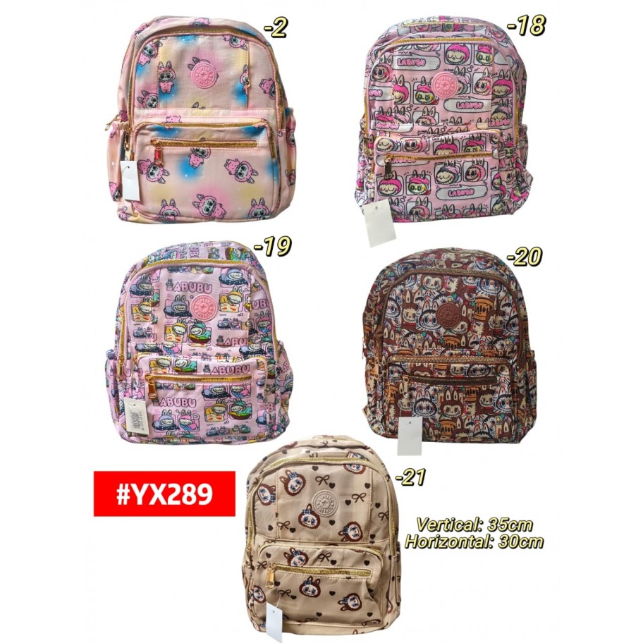 MORRAL INFANTIL LABUBU #YX289 PROMO