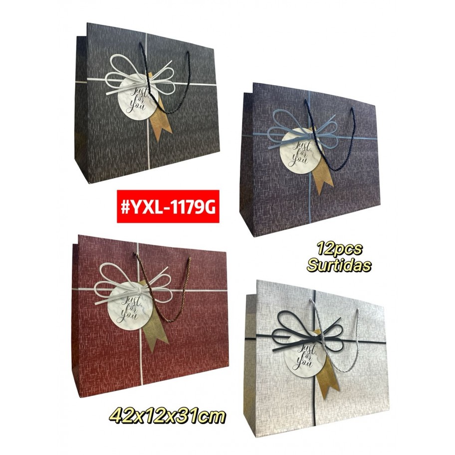 BOLSAS GRANDE DE REGALO 12uds #YXL-1179G