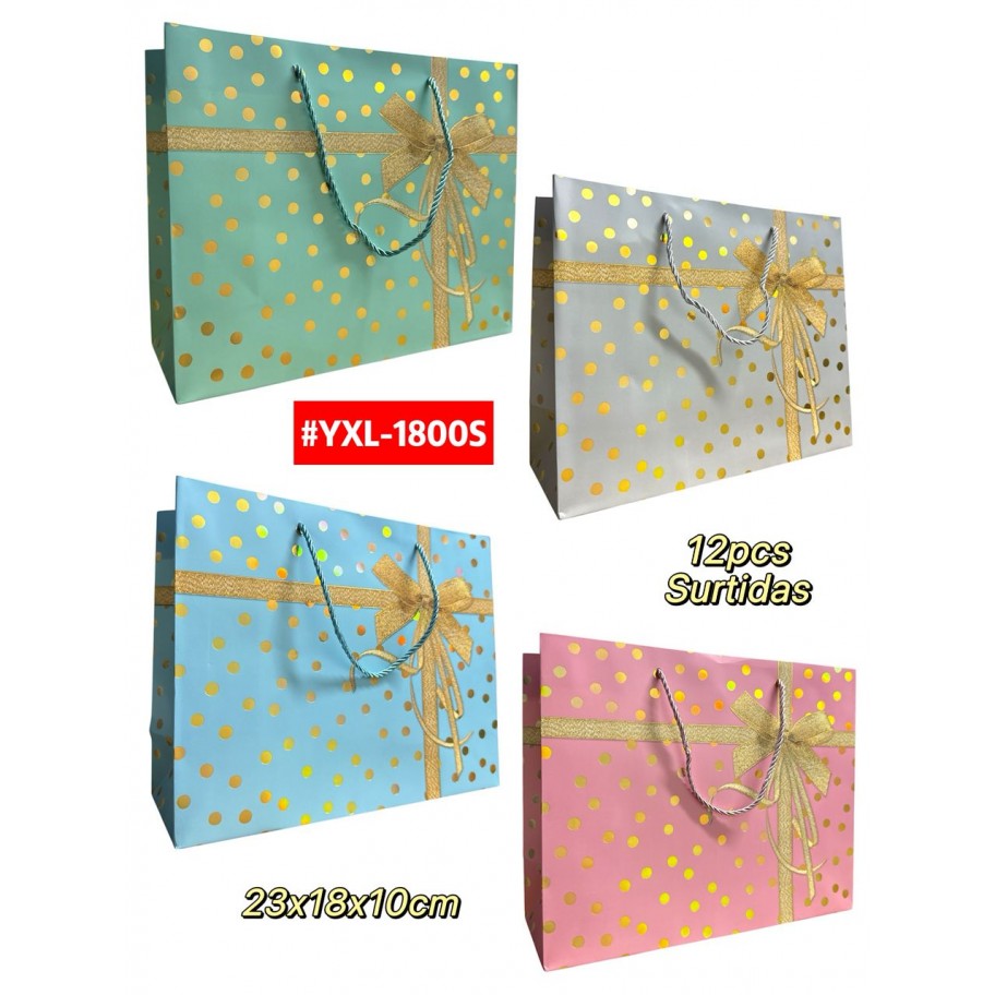 BOLSAS PEQUEÑAS DE REGALO 12uds #YXL-1800S