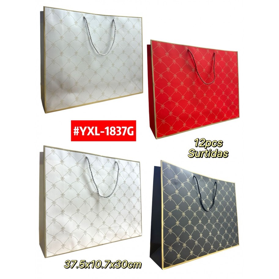 BOLSAS GRANDE DE REGALO  12uds #YXL-1837G