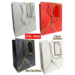 BOLSAS GRANDES DE REGALO  12uds #YXL-1842G