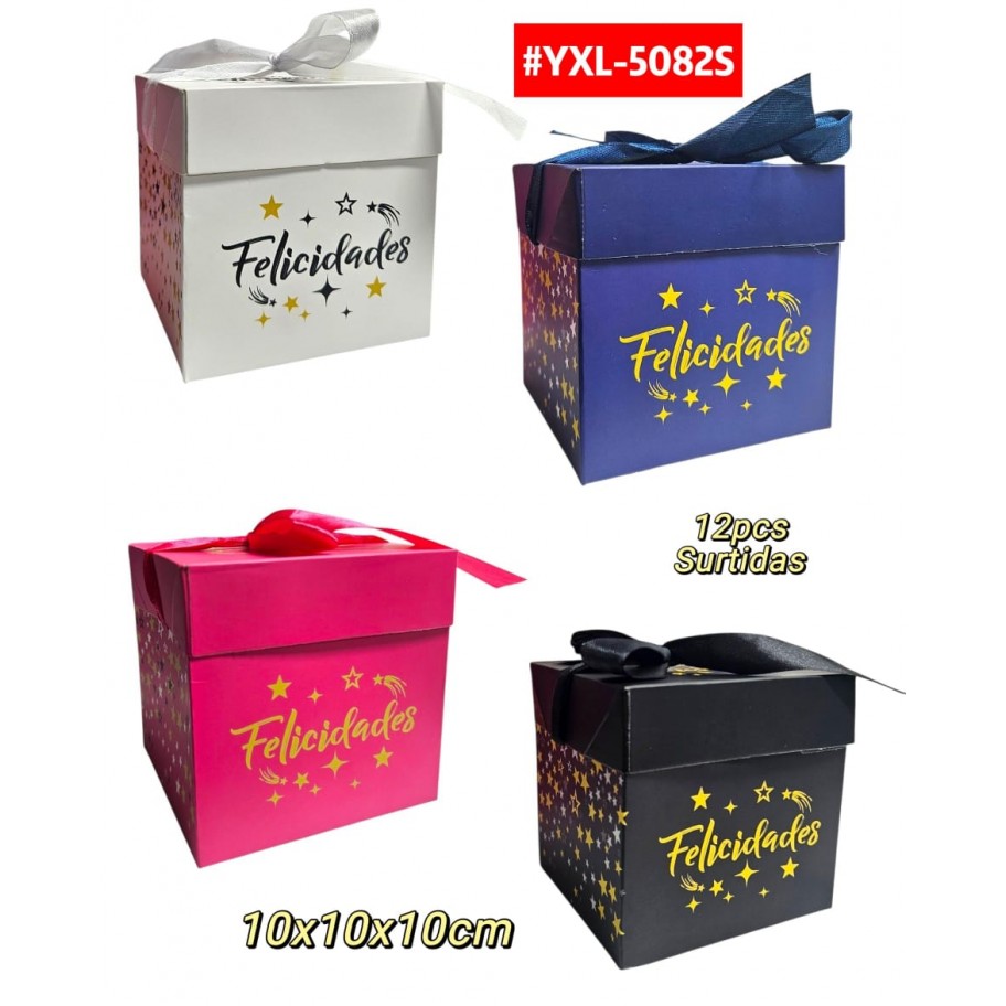 CAJAS PEQUEÑOS DE REGALO 12uds #YXL-5082S