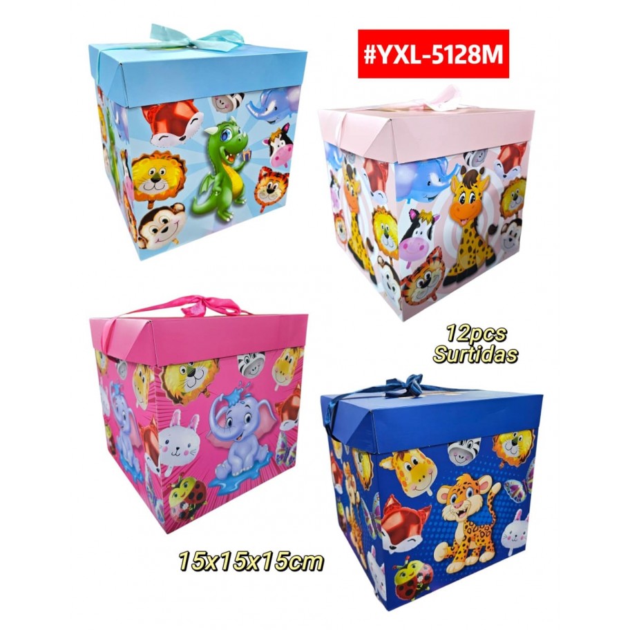 CAJAS MEDIANAS DE REGALO 12uds #YXL-5128M