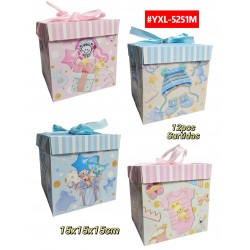 CAJAS MEDIANAS DE REGALO 12uds #YXL-5251M