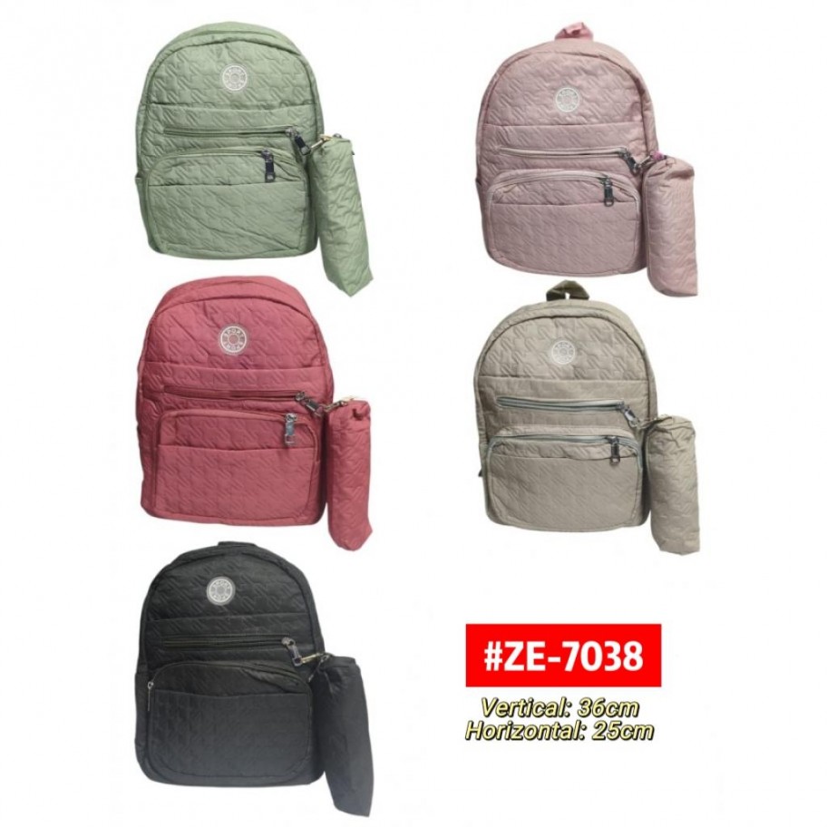 MORRAL 2en1 UNICOLOR #ZE-7038 P.U