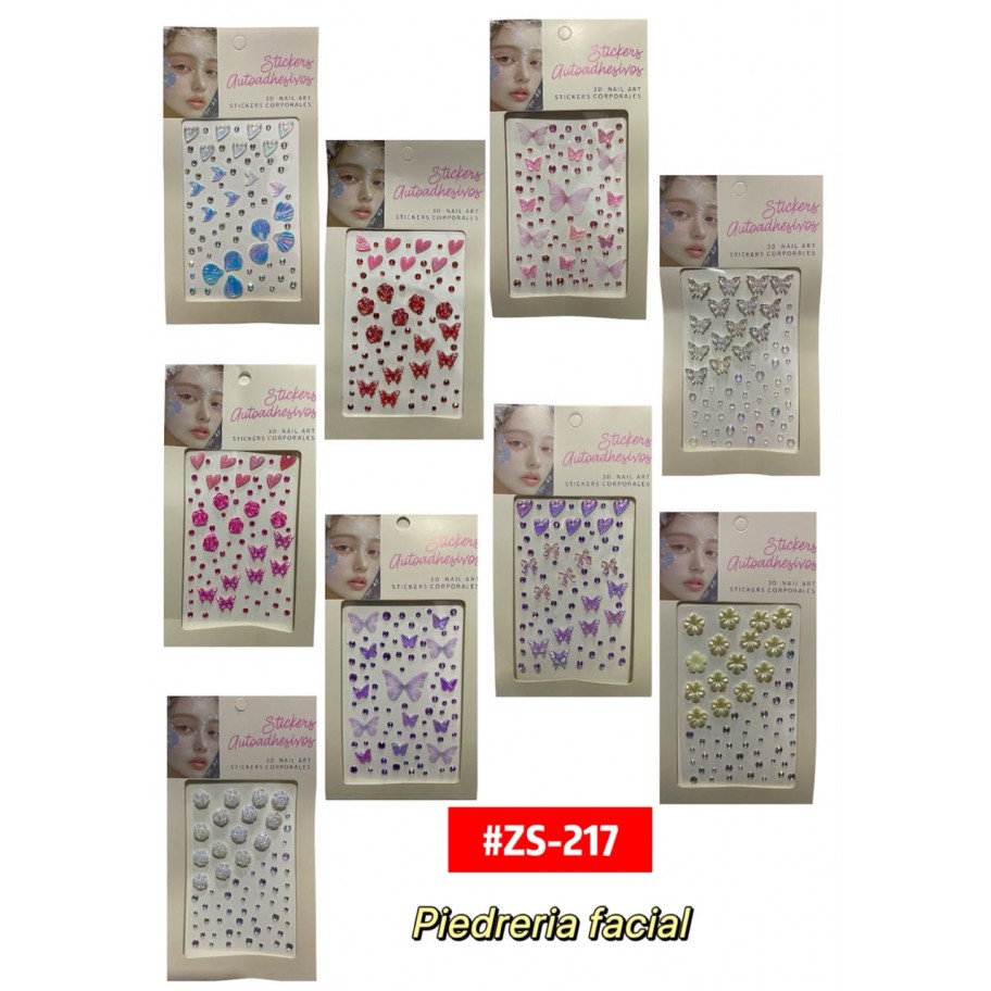 PIEDRITAS FACIALES #ZS-217
