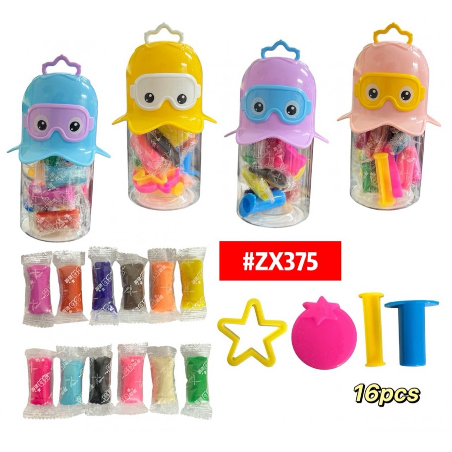 PLASTIDEDOS MINION 16pcs #ZX375
