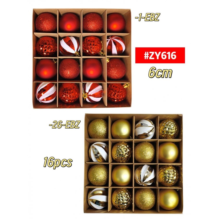 SET DE BAMBALINAS 16pcs #ZY616
