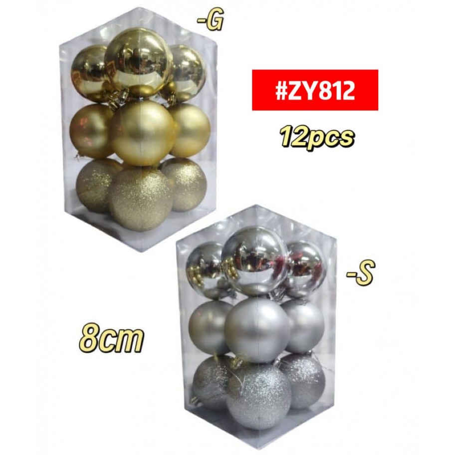 BAMBALINAS DE 8cm 12pcs #ZY812