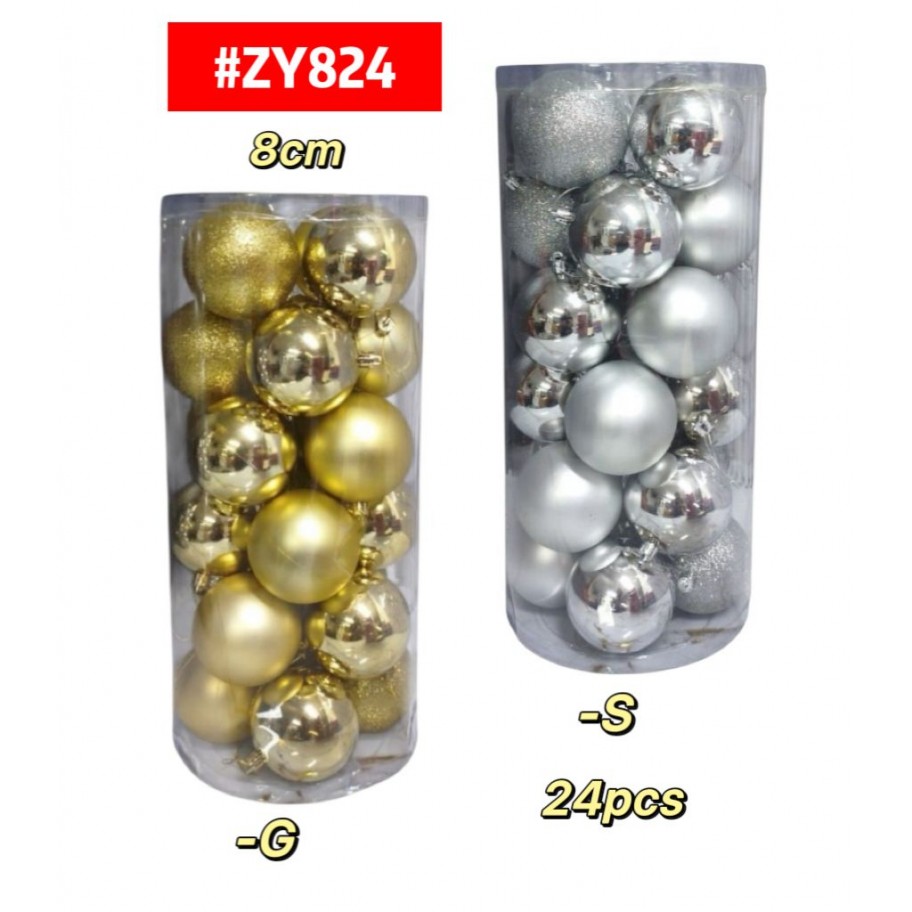 BAMBALINAS LISAS DE 24pcs #ZY824