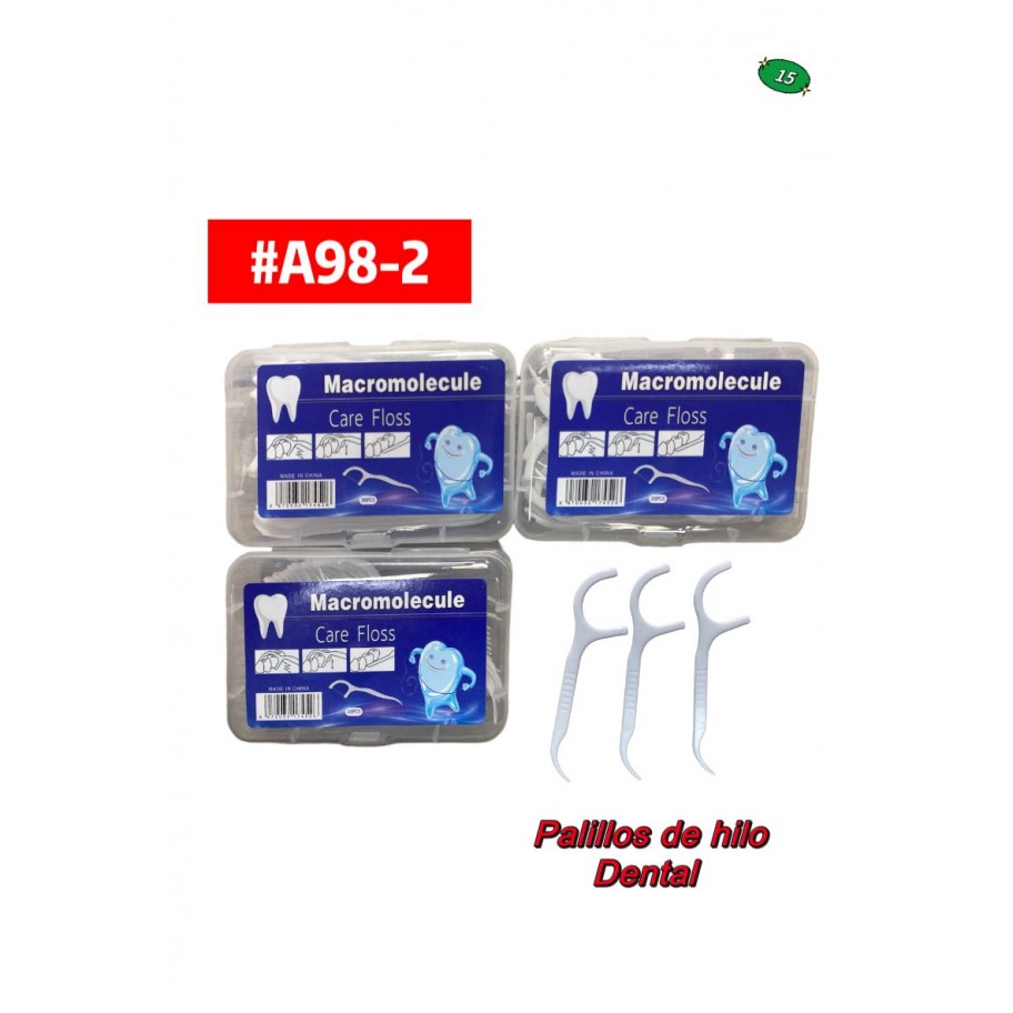 PALILLOS DE HILO DENTAL *30 #A98-2